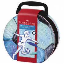 Faber-Castell Connector Felt-Tip Pen - Suitcase Soccor