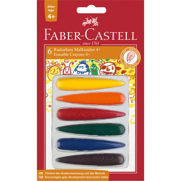 Faber-Castell Crayon Fingers - Blister of 6