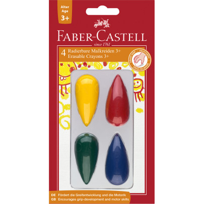 Faber-Castell Crayon Fingers - Blister of 4