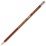 Faber-Castell Dessin 2001 Graphite Pencil with Eraser Tip