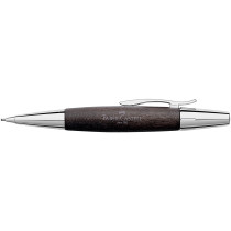 Faber-Castell e-motion Pencil - Black Wood and Chrome