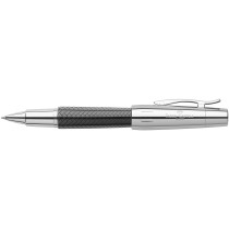 Faber-Castell e-motion Rollerball Pen - Parquet Black