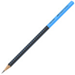 Faber-Castell Grip 2001 Graphite Pencil - Two Tone Black/Blue