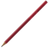 Faber-Castell Grip 2001 Graphite Pencil - Broad - Red