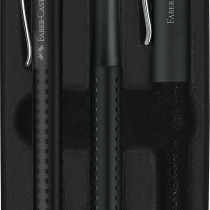 Faber-Castell Grip 2011 Fountain Pen & Ballpoint Pen Set - Black