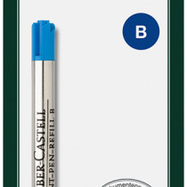 Faber-Castell Ballpoint Refill - Broad - Blue (Blister Pack)