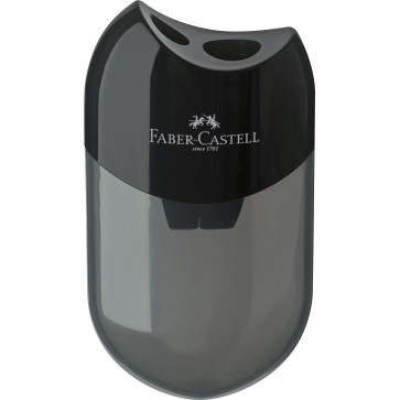 Faber-Castell Double Hole Sharpener - Black