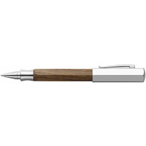 Faber-Castell Ondoro Rollerball Pen - Smoked Oak Wood