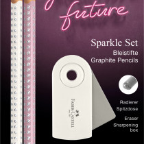 Faber-Castell Sparkle Pencil Set - Coconut Milk
