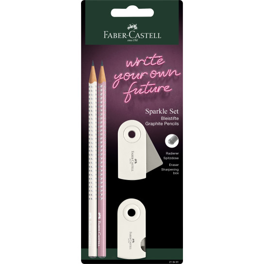 Faber-Castell Sparkle Pencil Set - Coconut Milk