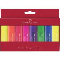 Faber-Castell Textliner 46 Highlighter - Wallet of 8