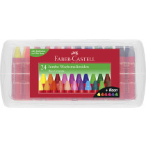 Faber-Castell Wax Jumbo Crayons - Box of 24