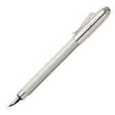 Graf von Faber-Castell for Bentley Fountain Pen - White Satin