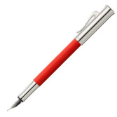 Graf von Faber-Castell Guilloche Fountain Pen - India Red