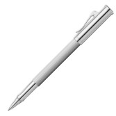 Graf von Faber-Castell Guilloche Rollerball Pen - Rhodium