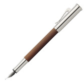 Graf von Faber-Castell Guilloche Fountain Pen - Cognac