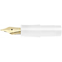 Kaweco Classic Sport Nib with White Grip - Gold Plated