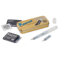 Kaweco Frosted Sport Calligraphy Set - Natural Coconut (Mini)