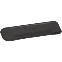 Kaweco Eco Leather Pouch for Regular Pens - Black - Double