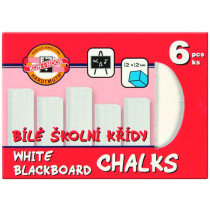 Koh-I-Noor White Blackboard Chalks (Pack of 6)