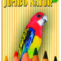 Koh-I-Noor 2171 Jumbo Coloured Pencils - Assorted Colours (Pack of 6)