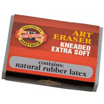 Koh-I-Noor 6423 Kneaded Eraser - Single (In Card)