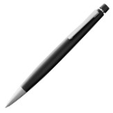 Lamy 2000 Mechanical Pencil - Matte Black Chrome Trim - 0.7mm