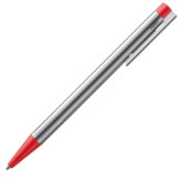 Lamy Logo Ballpoint Pen - Matte Red Chrome Trim