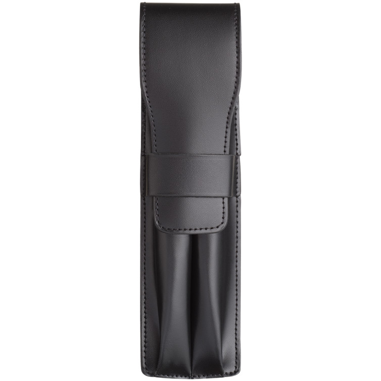 Lamy Leather Pen Pouch - Double - Black