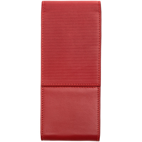 Lamy Premium Leather Pen Case for Three Pens - Red