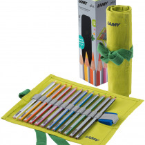 Lamy Plus Colouring Pencils - Assorted Colours (Rollercase of 12)