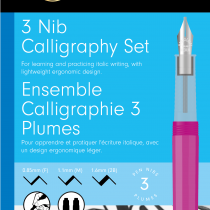 Manuscript Creative Calligraphy Pen Set - 3 Nibs