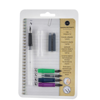 Artway Dip Pen Set with 5 Drawing & Calligraphy Nibs