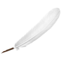 Manuscript Quill Pen - Ivory