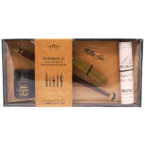 Manuscript Art of Writing Pen & Mini Seal set