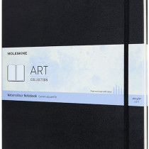 Moleskine Art A3 Watercolour Notebook - Black