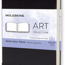 Moleskine Art Pocket Watercolour Album - Black