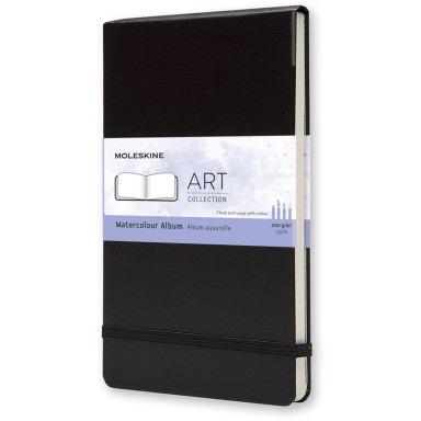 Moleskine Art Large Watercolour Album - Black