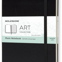 Moleskine Art Music Large Notebook - Black