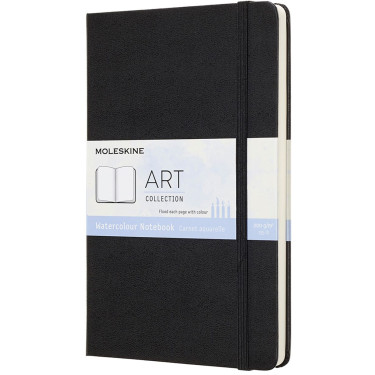 Moleskine Art Large Watercolour Notebook - Black