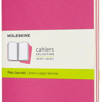 Moleskine Cahier Large Journal - Plain - Set of 3 - Assorted
