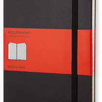 Moleskine Classic Hardback Pocket Address Book - Black