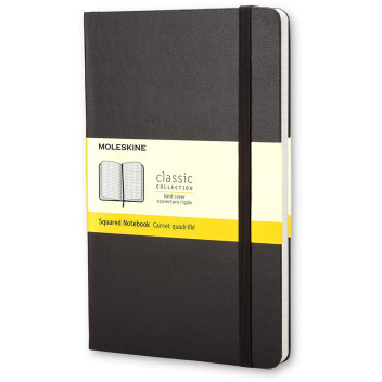 Moleskine Classic Hardback Pocket Notebook - Squared - Assorted