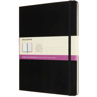 Moleskine Classic Extra Hardback Extra Large Notebook - Black