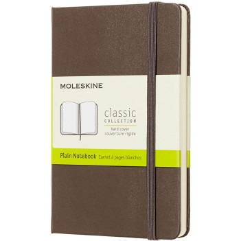 Moleskine Classic Hardback Pocket Notebook - Plain - Assorted