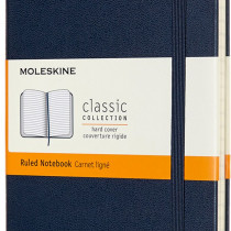 Moleskine Classic Hardback Medium Notebook - Ruled - Assorted