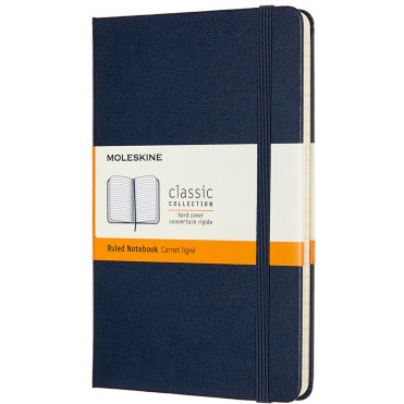 Moleskine Classic Hardback Medium Notebook - Ruled - Assorted