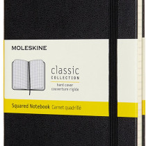 Moleskine Classic Hardback Medium Notebook - Squared - Assorted