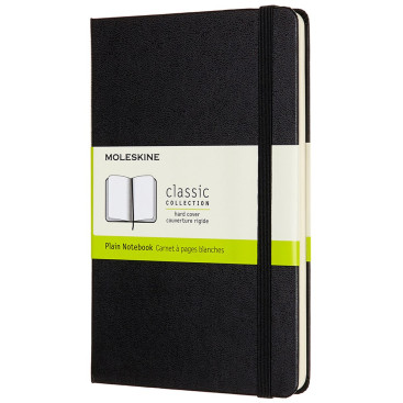 Moleskine Classic Hardback Medium Notebook - Plain - Assorted