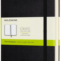Moleskine Classic Hardback Large Expanded Notebook - Plain - Assorted